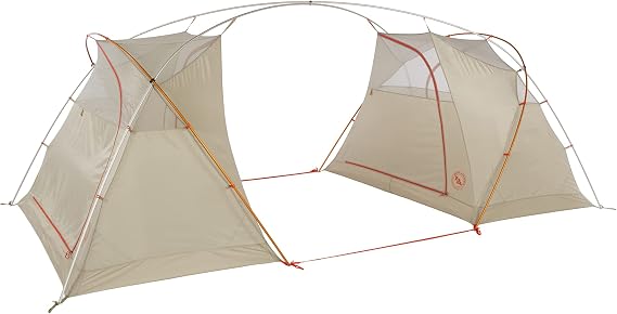 Big Agnes, Wyoming Trail 4 Tent: 4-Person 3-Season, Olive, One Size