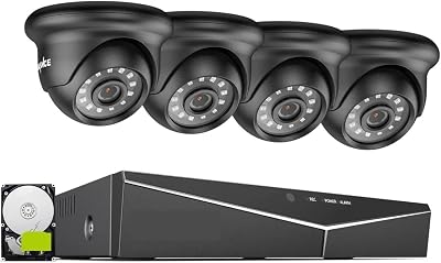 4CH 1080N DVR CCTV System 4pcs 1080P Security Cameras IR Indoor Waterproof Outdoor Video Surveillance CCTV Kit2T