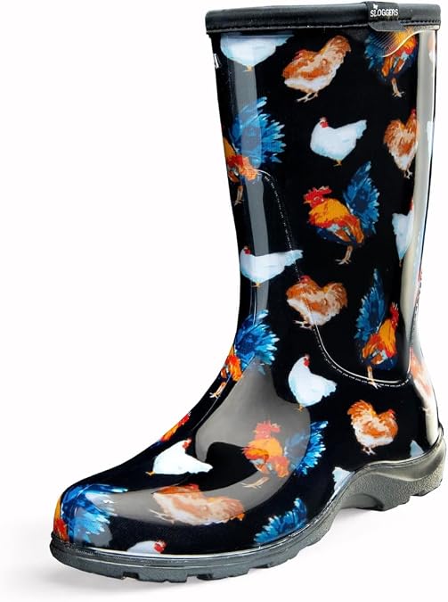 SLOGGERS Women's Rain and Garden Ankle Boot