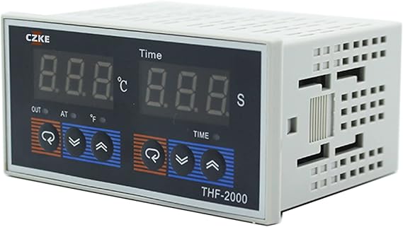 Time and Temperature Integration Control Instrument THF-2000 AC85-AC265V 50Hz Digital Display PID Controller (Color : Relay Output)
