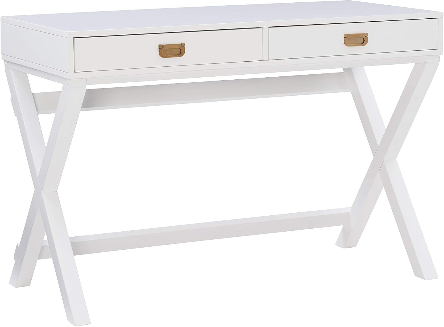 Linon Desk, White, 44W x 20D x 30H