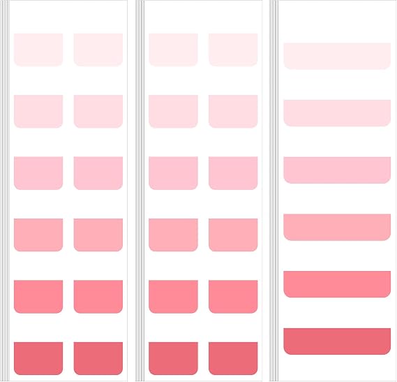 300 Pcs Sticky Index Tabs, Repositionable Bible Tabs, Pink