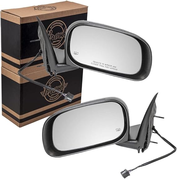 Power Mirror for 2004-2009 Durango Heated Manual Fold 55077401AM Set CH1320217