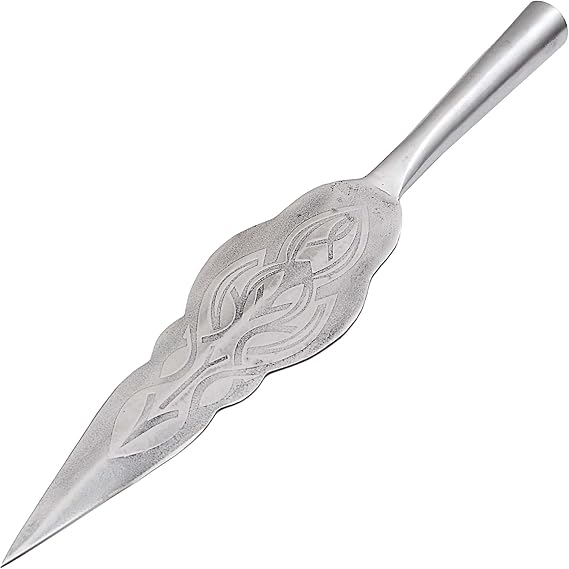 MedievalDepot Medieval & Viking Spear Head Collection - Functional Hand-Forged Carbon Steel Replicas & Props for Historical Reenactment, Cosplay & Display