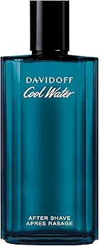 DAVIDOFF Cool Water - After Shave for Him - Aromatic Scent with Notes of Coriander, Mint, Lavender and Amber - Medium Longevity - 125 ml
