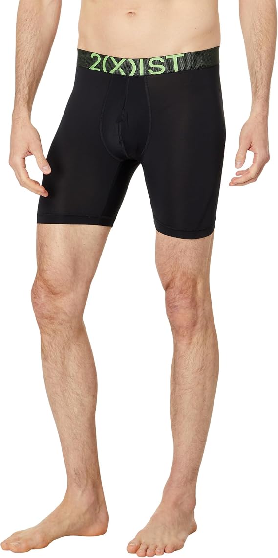 2(X)IST Men's Speed Dri Lightning 6" Boxer Brief