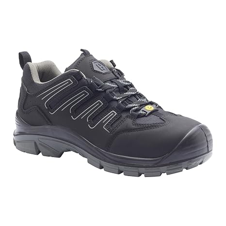 Blackrock Proton ESD Composite Safety Shoes, Safety Trainers Composite Toe Cap, Water Resistant, Wide-Fit Shoes, Working, Metal-Free, S3, Non-Steel, Warehouse, Mens Womens Ladies Unisex