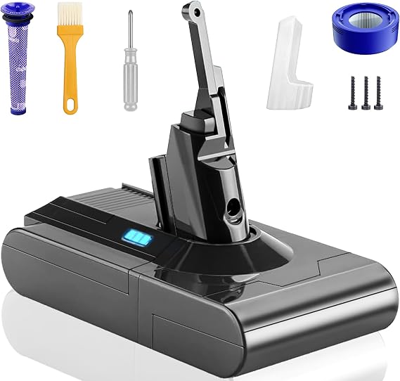 75Min Long Lasting V8 Battery for Dyson V8 Vacuum Cleaner