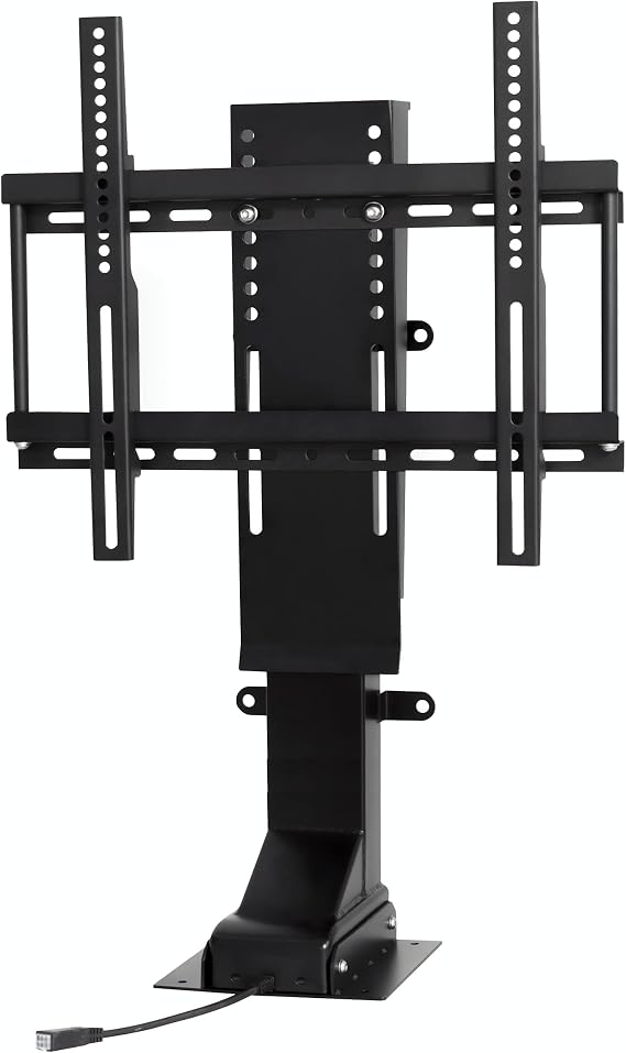 Touchstone Valueline 30003 Smart Motorized TV Lift for 2650 TVs Pop-Up Cabinet Mount, Alexa & Google Enabled, 28 Travel, 170 lb Capacity, RF & Wired Remotes