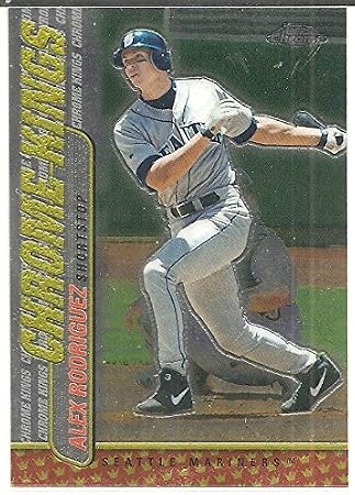 Alex Rodriguez 2000 Topps Chrome Chrome Kings Seattle Mariners Insert Card #CK5