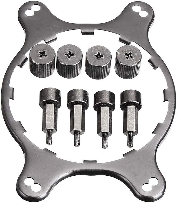 AM4 Mounting Bracket Cooling Cooler Water Series Kit, CPU Fan Bracket for Hydro H45 H55 H60 H75