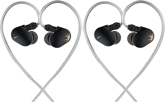Moondrop CHU II High Performance Dynamic Driver IEMs Interchangeable Cable in-Ear Headphone (Pack of 2)