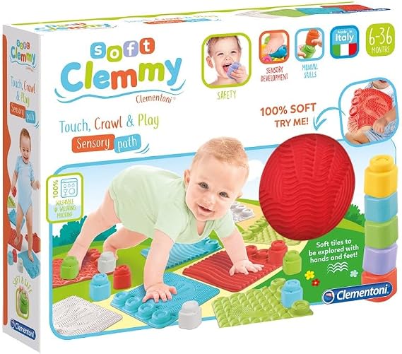 Clementoni Soft Clemmy - Yumuşak Blok Duyusal Halı Oyuncak