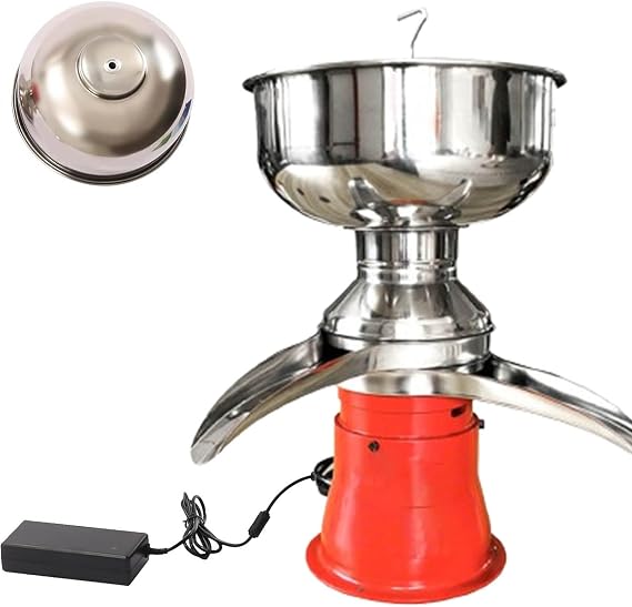 Milk Cream Centrifugal Separator Electric centrifugal machine Goat Cow Milk pasteurizer Turning Raw or Whole Milk into Cream and Skim Milk