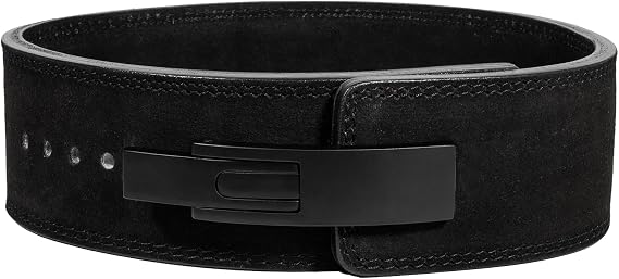 SERIOUS STEEL FITNESS Leather Weight Lifting Belt | Powerlifting, Weightlifting & Exercise Belt | 4" Wide & 10mm Thick