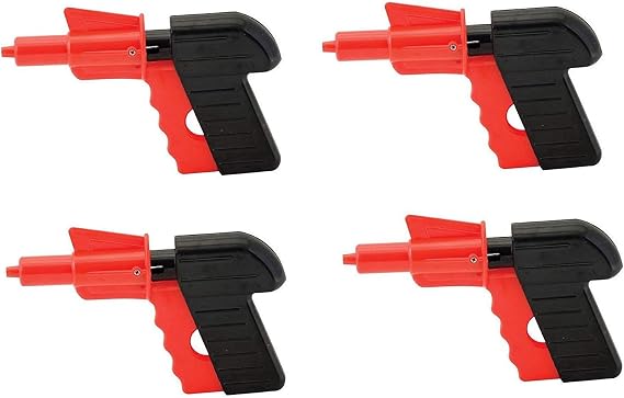 Rhode Island Novelty 6 Inch Potato Gun, Four Pack