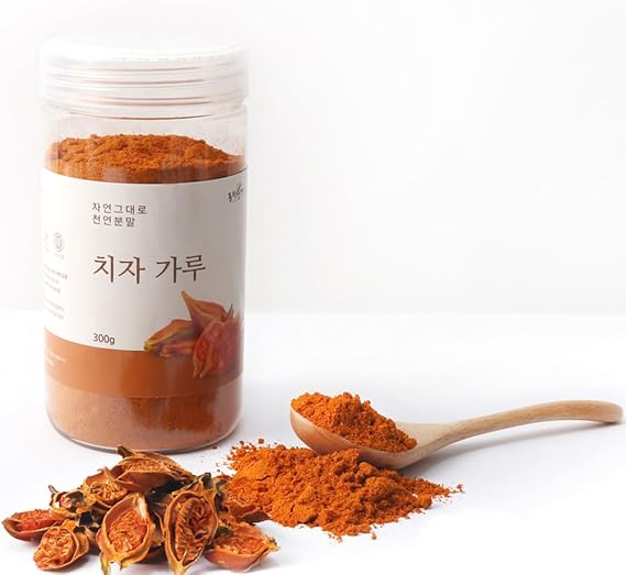 Organic Natural Pure Premium Korean Gardenia Fruit Extract Powder-10.58 Ounce (300g)