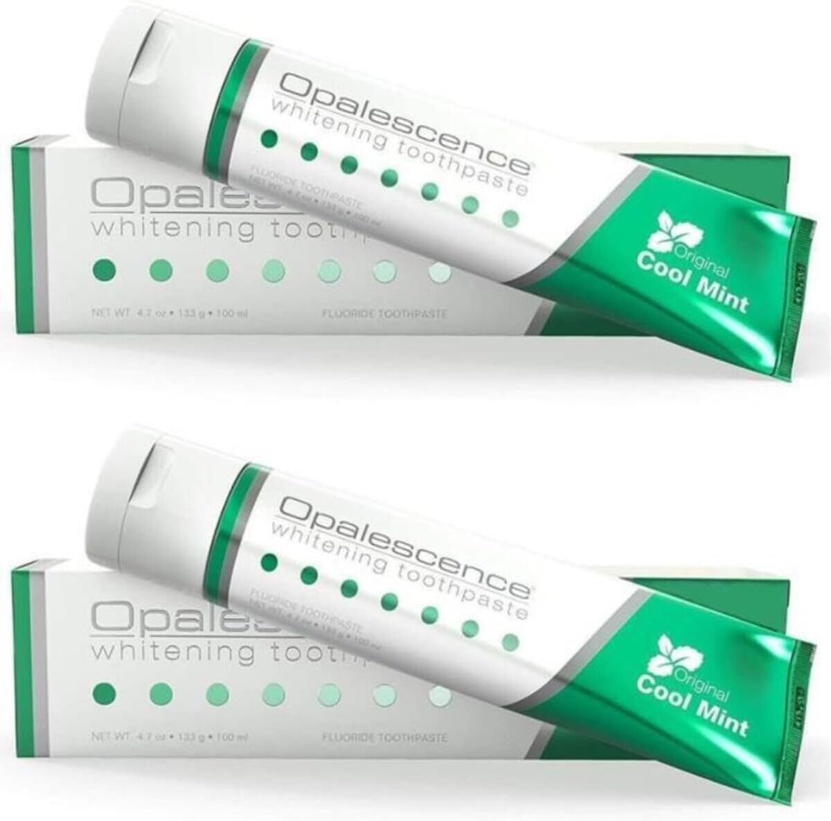 Opalescence Whitening Toothpaste, Cool Mint, 133g, Set of 2