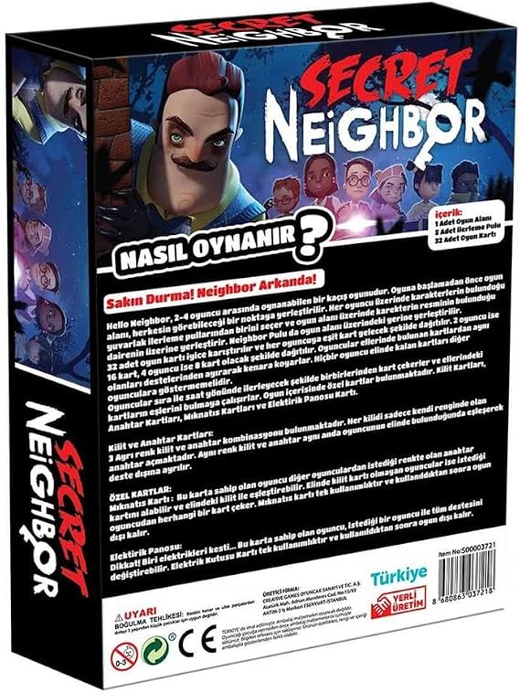 Hello Neighbor Party Game