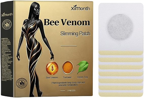 Bee Venom Lymphatic Drainage Patches Bee Venom Lymph Patches Bee Venom Drainage Patches for Women and Men Thin Body