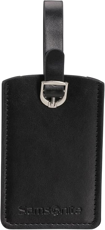 Samsonite Global Ta Luggage Tag, 10 Centimeters, Black, 10 centimeters, Luggage Tag