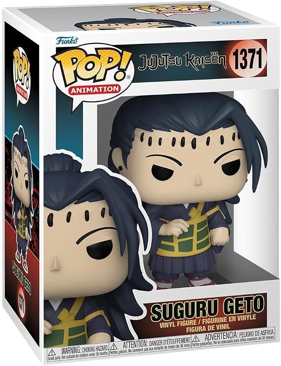 Funko POP! Animation: Jujutsu Kaisen (JJK) - Geto | Official Anime Merch - Collectable Vinyl Figurine for Shelf Display - Birthday Gift Idea for Fans and Collectors