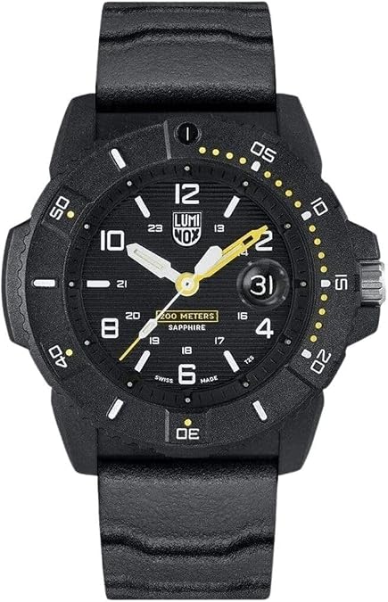 Luminox Navy Seal Foundation Military Watch, 45 mm | Black|Black | 20ATM