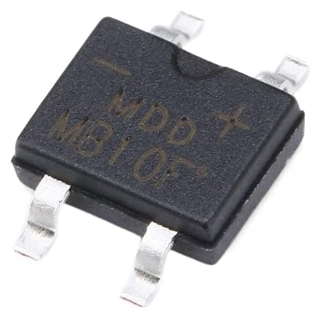 50PCS MB10F 1A 1000V SOP-4 Diode Bridge Rectifier SMD510 KBU35