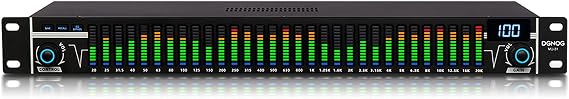 Professional Digital Equalizer 31-Band Stereo Digital Effects LED Graphic Equalizer Controller Audio Processor