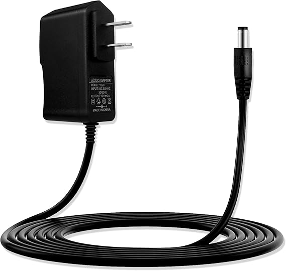 12V 2A AC Adapter Power Cord for Yamaha YPT, YPG, PSR, DGX, DD, EZ,P Series Digital Pianos and Portable Keyboards Series. Ideal Replacement for PA-130 PA-130B Adapter