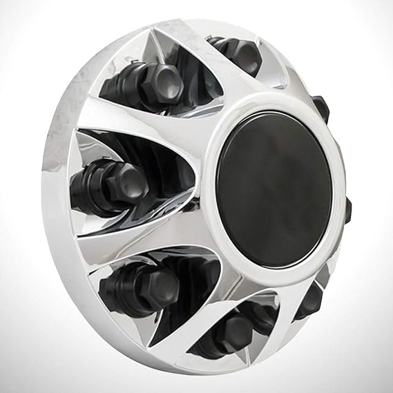 CV824-B New 2011 2012 2013 2014 Chrome 2500 HD 3500 HD SRW Wheel Center Hub Cap for 8 Lug Aluminum Wheels (1)