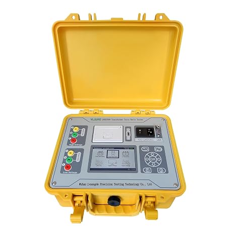 Transformer Turns Ratio Tester Single Phase Three Phase Transformer Test Device LCD Display