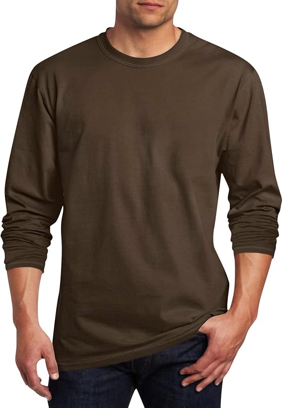 Mens Long Sleeve Tee Shirts Big and Tall Athletic Running Gym Workout Tee Tops Causal Stylish Crewneck Sweatshirt