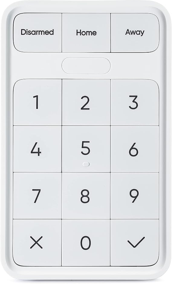 Wyze Home Security System Wireless Keypad,White