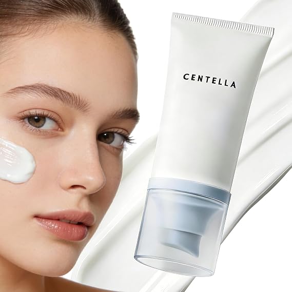 Centella Sunscreen, SPF 50 PA++++ Centella Asiatica Extract Sunscreen, Madagascar Centella Face Sunscreen, Broad Spectrum UV Protection, Pure Plants
