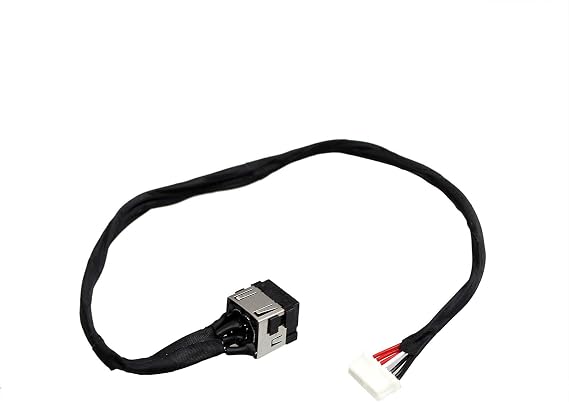 JINTAI Suyitai Replacement for Dell Inspiron 15 7557 7559 5577 5576 Y44M8 0Y44M8 DD0AM9AD000 DC Power Jack Harness Cable Charging Port | Suyitai Replacement for Dell Inspiron 15 7557 7559 5577 Y44M8 0Y44M8 DD0AM9AD000 DC Power Jack Harness Cable