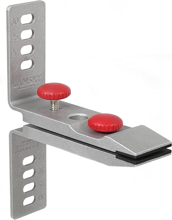 Lansky Rubber-Jaw Multi Angle Knife clamp RCLAMP , White