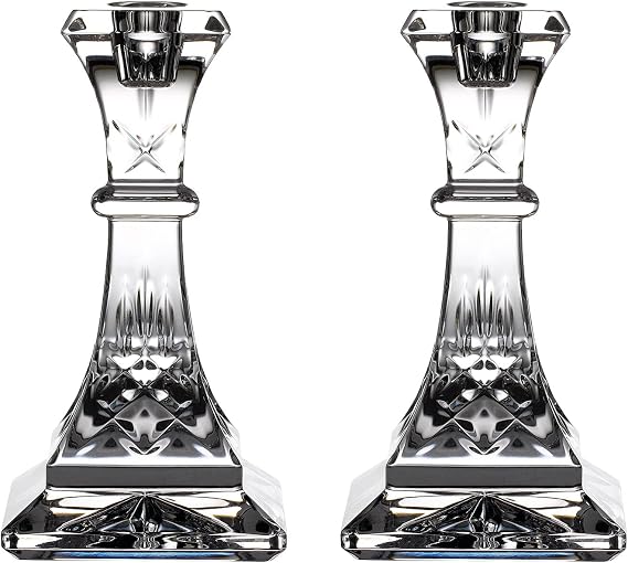 Waterford Lismore Candlestick Pair 6"