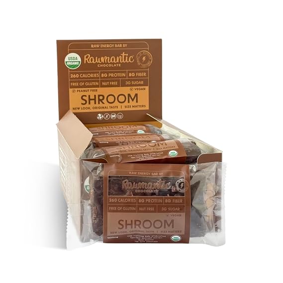 Rawmantic Shroom Chocolate Bar (12 Bars)