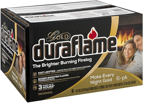 Duraflame 04577 Firelog, 6 Count, wood
