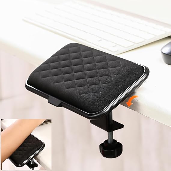 Elbow pad,Arm Rest for Desk,Desk Extender,Ergonomic Keyboard Wrist Rest pad,Suitable for Office Work, Learning, Painting and Games(1 Pack)