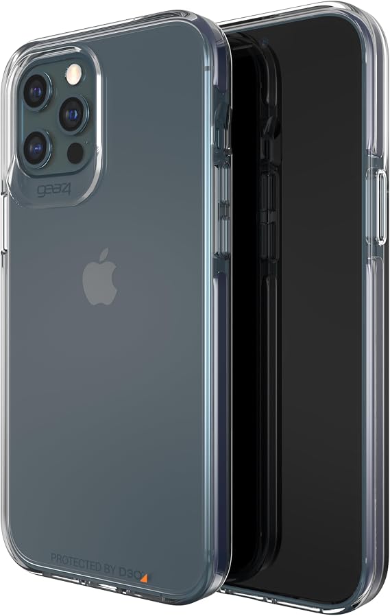 Gear4 Piccadilly - Compatible with iPhone 12 Pro Max - Advanced Impact Protection with Integrated D3O Technology, Anti-Yellowing, Phone Cover - Blue (702006067)