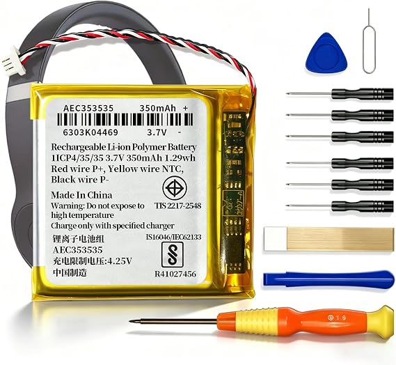DDONG Replacement Battery AEC353535 for Beats by Dr Dre Beats Solo3 Solo2 Wire-Less Headphones with Repair Tool Kit