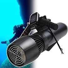 Portable Underwater Scooter For Adults & Kids,Underwater Propeller,500w Brushless Sup Motor,10 Gear, Speed 3-7km (1.87-4.4mph) / H, 40m Depth 10000mAh