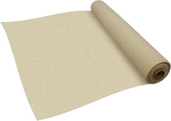 TANG Sun Shade Fabric Roll 6' x 99' Shade Cloth for Patio,Pergola Canopy Replacement Cover, Blockage UV Resistant Mesh Net Sail Sunshades Outdoor for Backyard Garden Plant Deck, Beige
