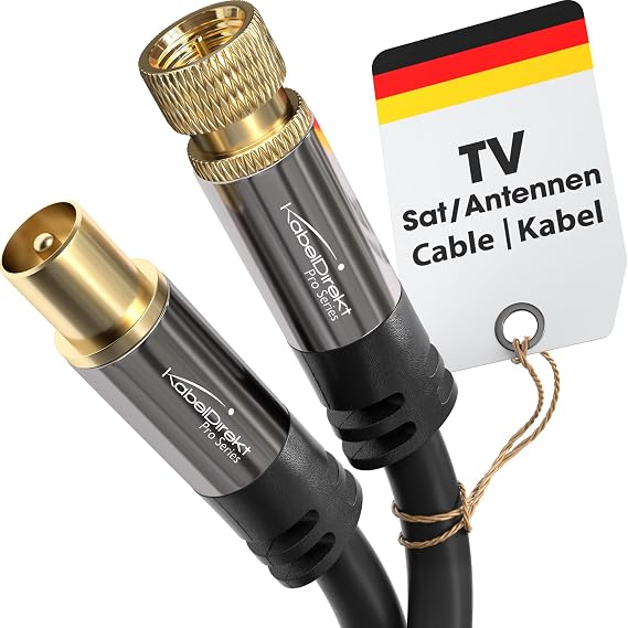 KabelDirekt – SAT/TV kablosu – 2m