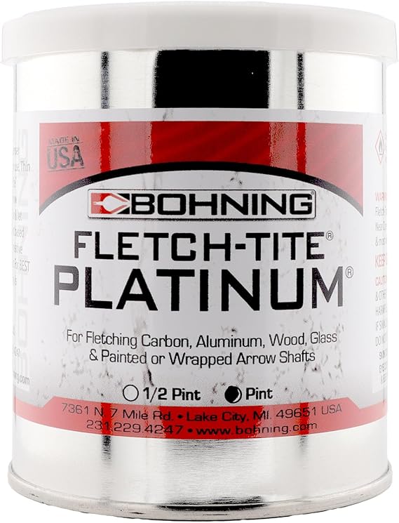 Bohning Fletch-Tite Platinum Adhesive, 1-Pint