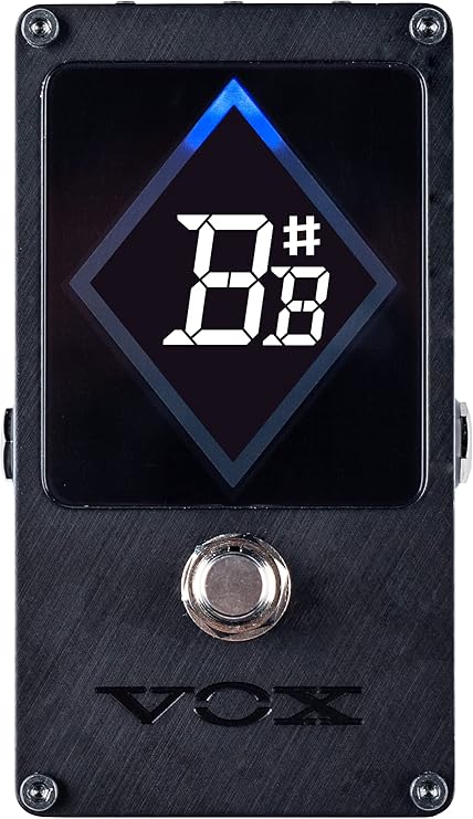 VOX VXT-1 Strobe Pedal Tuner with ±0.02 cent Ultra Precision Tuning, Visible Display