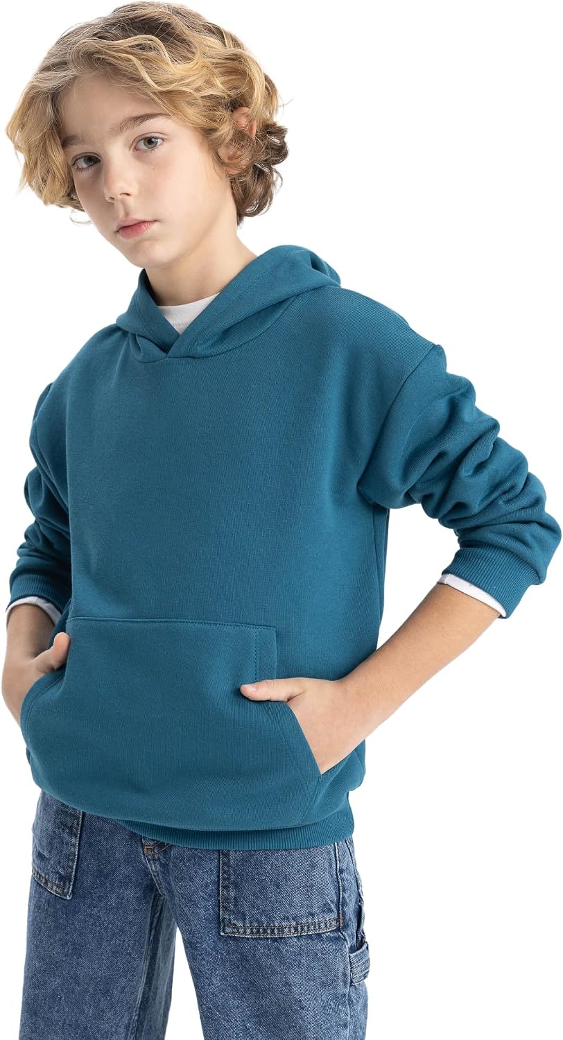 DeFacto Boys Regular Fit Hooded Sweatshirt