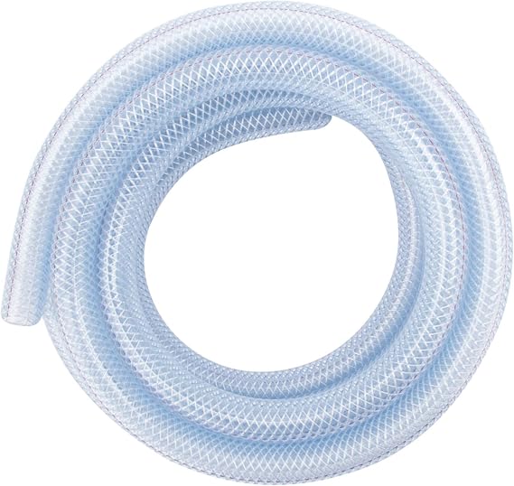 LDR Industries 1/2 in. ID x 3/4 in. OD Braided Nylon Tubing, 10 Ft.